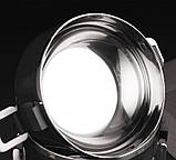 Ланчбокс з металевою колбою 2 яруси Boerle 1600 мл чорний (LB-30176), фото 8