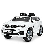 Дитячий електромобіль Bambi Джип BMW X5 M 4522EBLR (2 мотора за 50W, MP3, USB, Музика, ЄВА колеса), фото 2