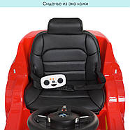 Дитячий електромобіль Bambi Джип BMW X5 M 4522EBLR (2 мотора за 50W, MP3, USB, Музика, ЄВА колеса), фото 5