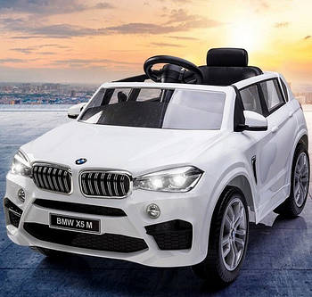 Дитячий електромобіль Bambi Джип BMW X5 M 4522EBLR (2 мотора за 50W, MP3, USB, Музика, ЄВА колеса)