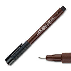 Ручка капілярна Faber-Castell Pitt Artist Pen Fineliner S (0,3 мм), колір темна сепія  №175, 167175
