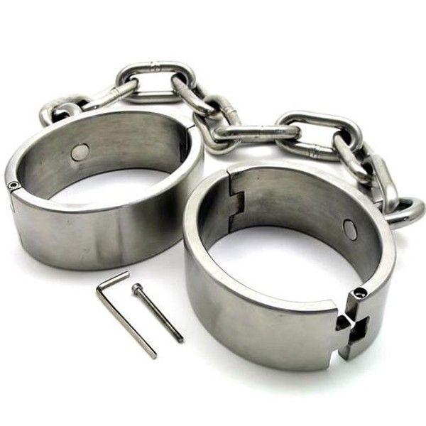 Кайдани для ніг сталеві БДСМ Кайф, фото 1