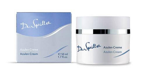 Заспокійливий крем з азуленом для чутливої шкіри Dr. Spiller Azulen Cream, фото 1