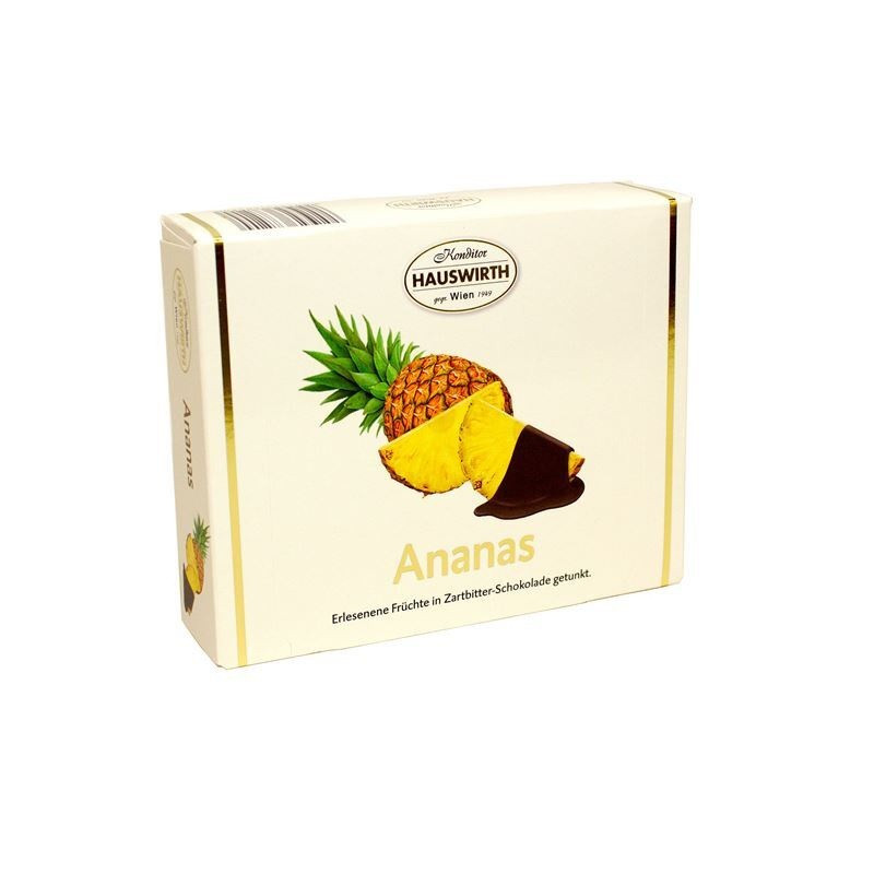 Ананас в Темному Шоколаді Хаусвирт Hauswirth Ananas in Zartbitter Schokolade 180 г Австрія