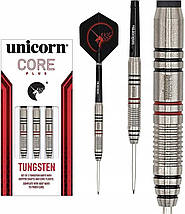 Дартс професійна мішень з сизалю Unicorn + захисне кільце + дротики з вольфраму + запасні аксесуари, фото 3