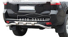 Захист заднього бампера Toyota Prado 150