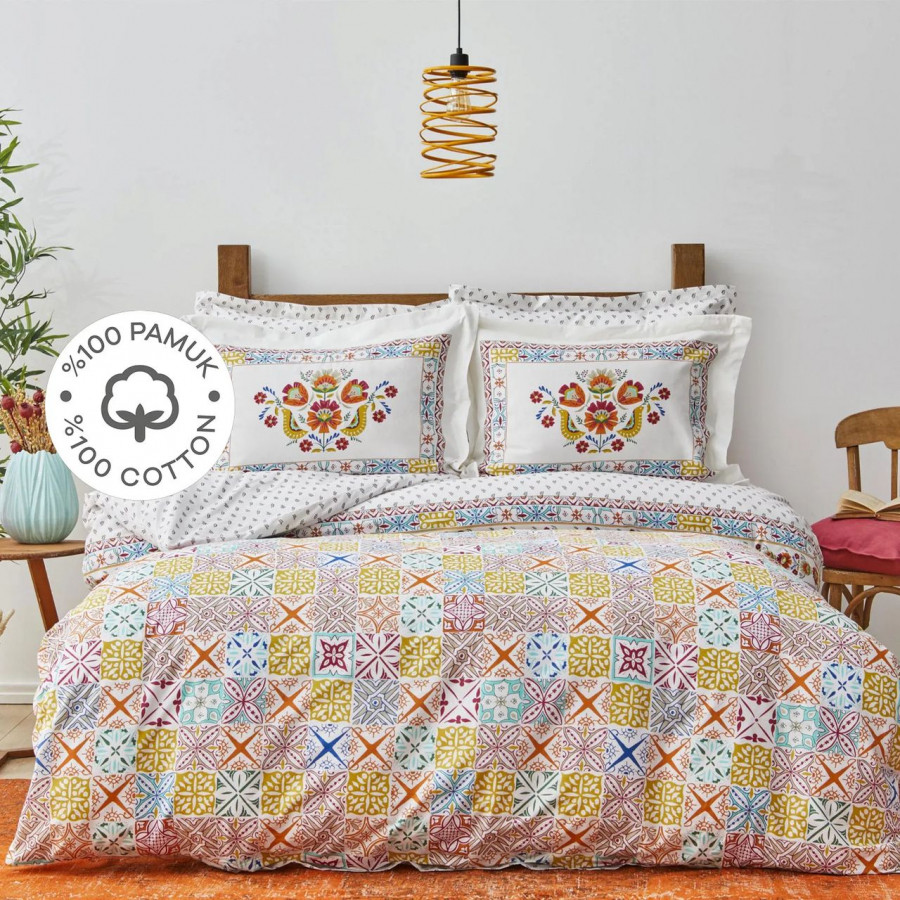Постельное белье Karaca Home - Lumine sari желтый евро