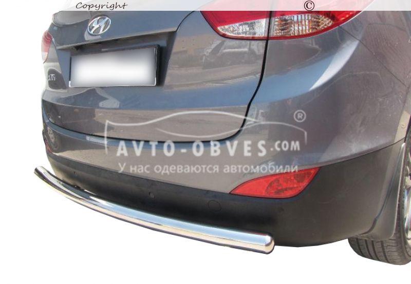 Захист заднього бампера Hyundai ix35 - тип: пряма труба