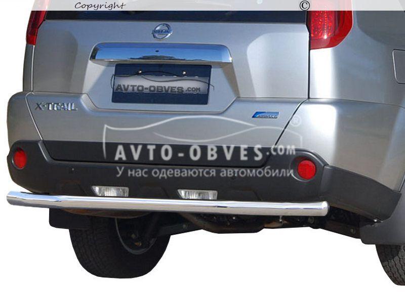 Захист заднього бампера Nissan X-Trail