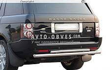 Захист заднього бампера Range Rover Vogue - тип: подвійний вус