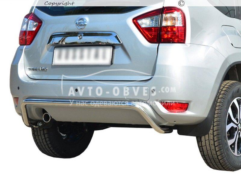 Захист заднього бампера Nissan Terrano - тип: П-подібний