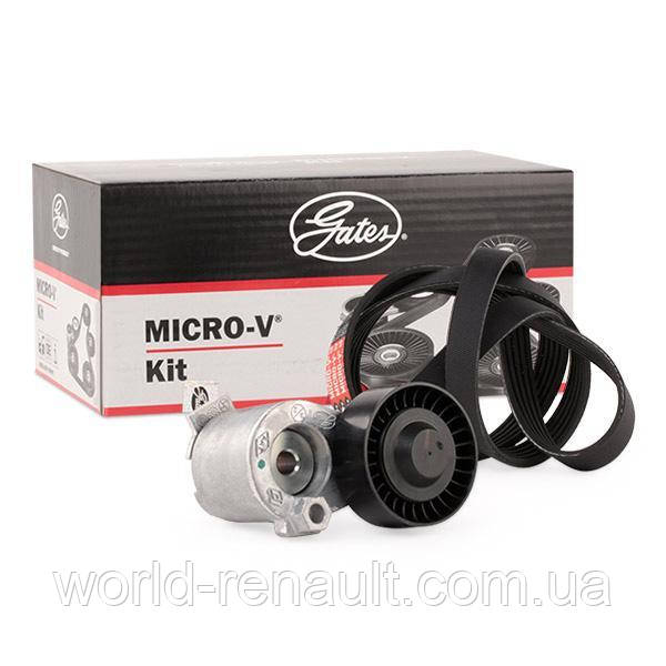 GATES K015PK1200 - Комплект ремня(5PK1199) генератора на Рено Сценик II 1.5dci, 1.4i, 1.6i