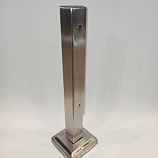 Стійка для скляного огородження ST-40-02, 40*40 мм, h=400 мм