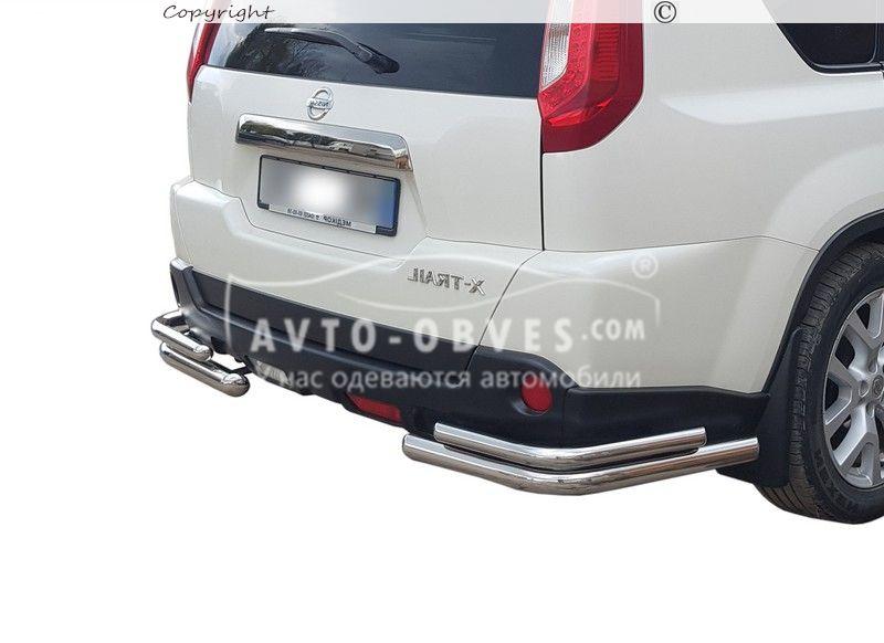 Захист заднього бампера Nissan X-Trail t31
