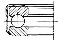 Підшипник 108804 гость, фото 1