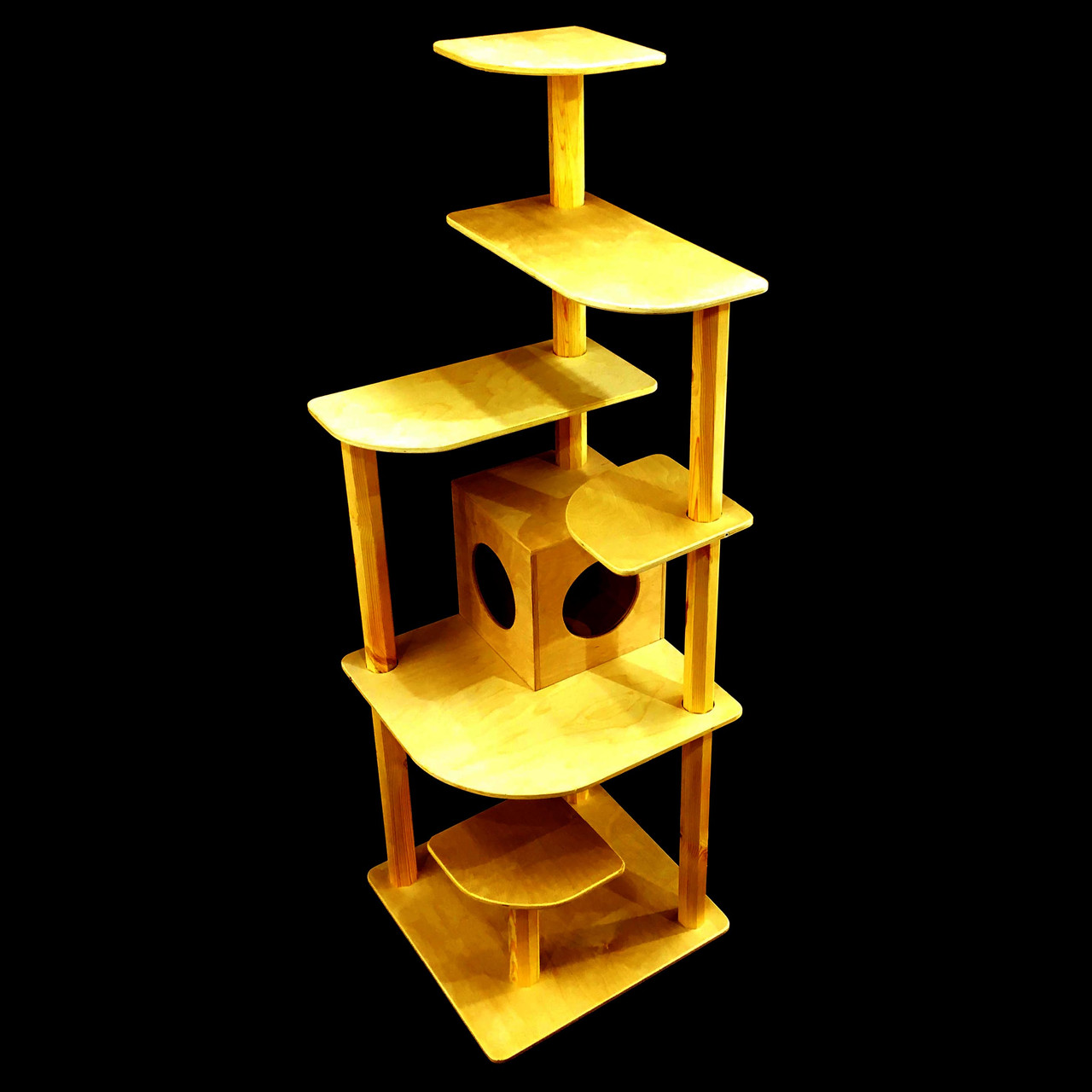 Ігровий комплекс для кішок "Лива" каррі