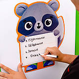 Магнітна дошка "Єнот" з маркером VT3601-20, фото 2