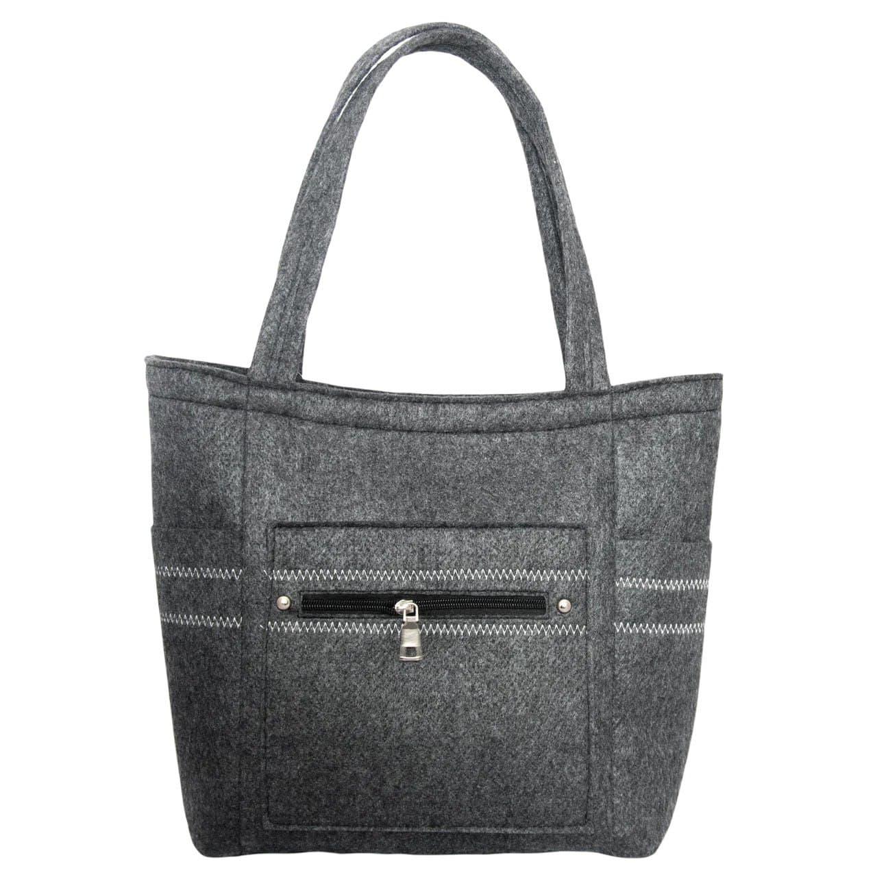 Сумка жіноча Betty Pretty з сукна 224GRY, фото 1