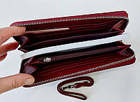 Жіночий гаманець Balisa C9624 червоний Жіночий гаманець зі штучної шкіри закривається на блискавку, фото 3