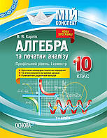 Розробки уроків. Алгебра та початки аналізу 10 клас 1 семестр. Профільний рівень ПММ037