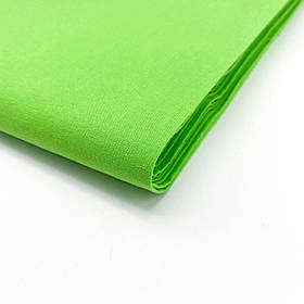 Польська бавовняна тканина салатова 160 см