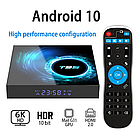 ТВ-приставка TV Box T95 4/64Gb H616 2,4 G 5G wifi dual Android 9.0 | Медіаплеєр смарт приставка, фото 4