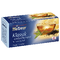 Чай Messmer Klassik entkoffeiniert Без Кофеина  25s 43g