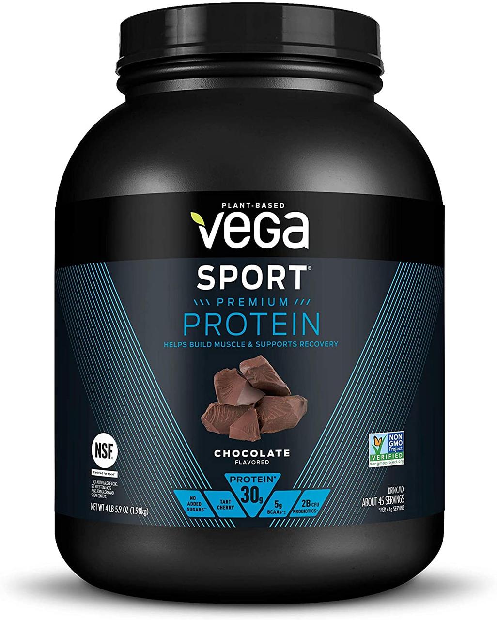 Vega Sport Protein Chocolate 4 lb, фото 1