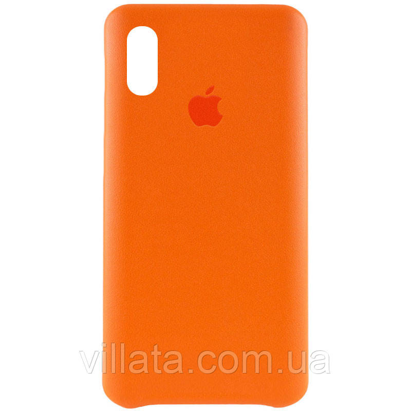 Уцінка Шкіряний чохол AHIMSA PU Leather Case Logo (A) для Apple iPhone XR (6.1")