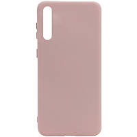 Чехол Silicone Cover Full without Logo (A) для Huawei Y8p (2020) / P Smart S Розовый / Pink Sand