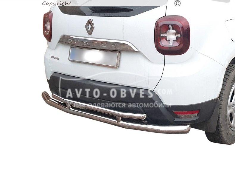 Захист заднього бампера Renault Duster 2018., фото 1