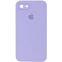 Чехол для для iPhone 7 / 8 / SE (2020) (4.7") Apple Silicone Case Square Full Camera Apple iPhone 7 / 8 (4.7"), Сиреневый