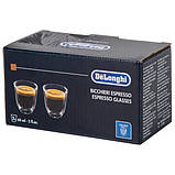 Набір склянок Delonghi ESPRESSO (еспресо) (2 шт.) 60 ML Стакани з подвійними стінками, фото 2