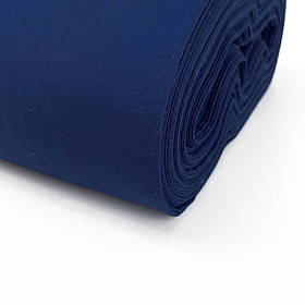 Польська бавовняна тканина темно-синя 160 см