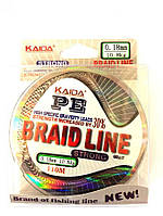 Шнур Kaida Braid Line перетин 0,18, 110м