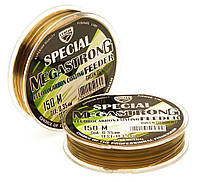 Леска Кондор MegaStrong Special Fluorocarbon coating FEEDER GREEN GRADIENT, 0,25, 150м