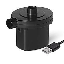 Електричний насос для надування Bestway 62130, (портативний элетрический USB насос на акумуляторах)