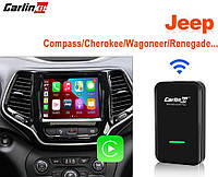 Адаптер для беспроводного Apple CarPlay - CarlinKit 3.0 Jeep Compass Renegade Wrangler Cherokee Gladiator