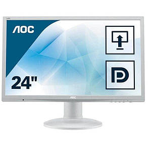 Монітор AOC E2460PQ / 24" (1920x1080) TN / VGA, DVI, DP / VESA 100, фото 2