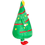 Надувний костюм Різдвяна ялинка RESTEQ дорослий 150-190 см. Ялинка косплей. Новорічна ялинка костюм. Christmas Tree надувний, фото 3