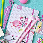 Подарунковий набір канцелярії My lovely Flamingo арт.MF85, фото 8