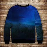 Світшот з 3D принтом Дівчина з кульками-планетами ВСІ Розміри, фото 2