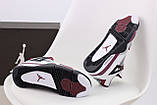 Кросівки N*ke Air Jordan 4 Retro "Білий чорний коричневий" р36-39;41-46, фото 4