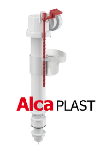 Впускний механізм-поплавок AlcaPlast A17-1/2 нижнє підведення пластик