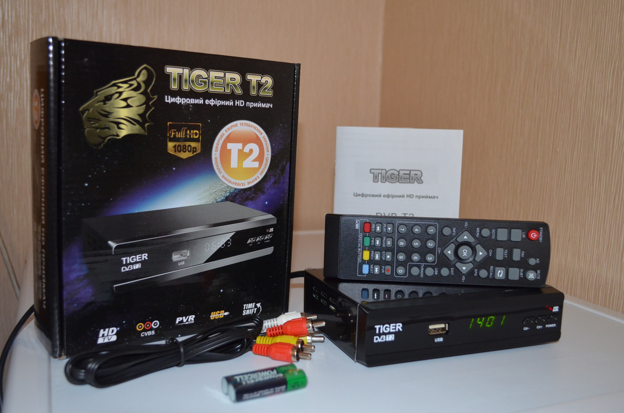 TIGER T2 HD - DVB-T2 Тюнер Т2 - фото 5 - id-p246034322