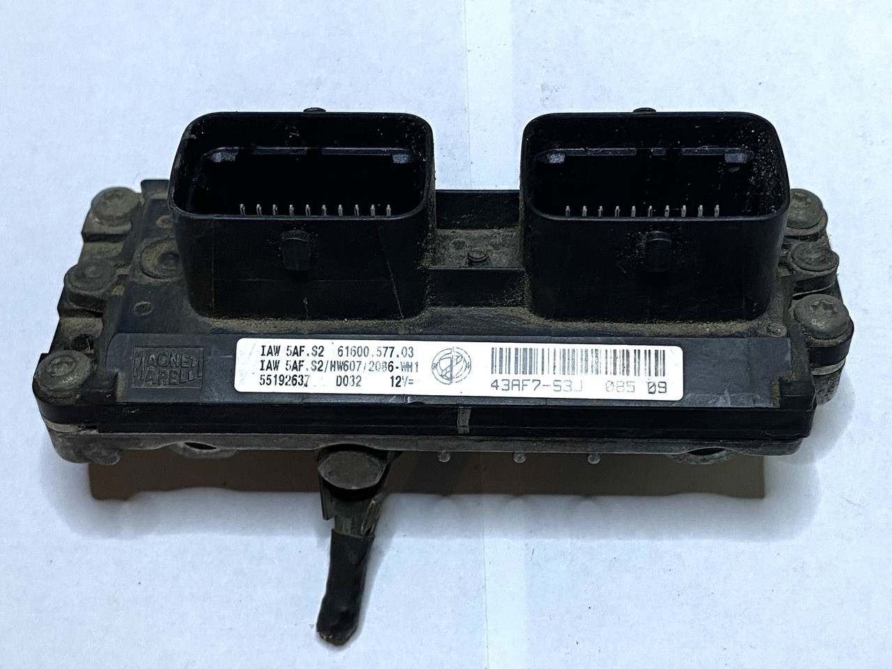 Електронний блок керування Fiat IAW5AF.S2 / 61600.577.03 / 43AF7-S3J 08509 / 12V