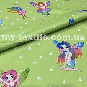 Плащівка Аляска Феї на салатовому