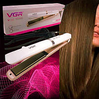 Утюжок-выпрямитель для волос с турмалиновым покрытием VGR V-522