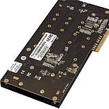 Плата розширення Frime (ECF-PCIEtoSSD011) PCI-E-4хM.2, PLX8724, фото 2
