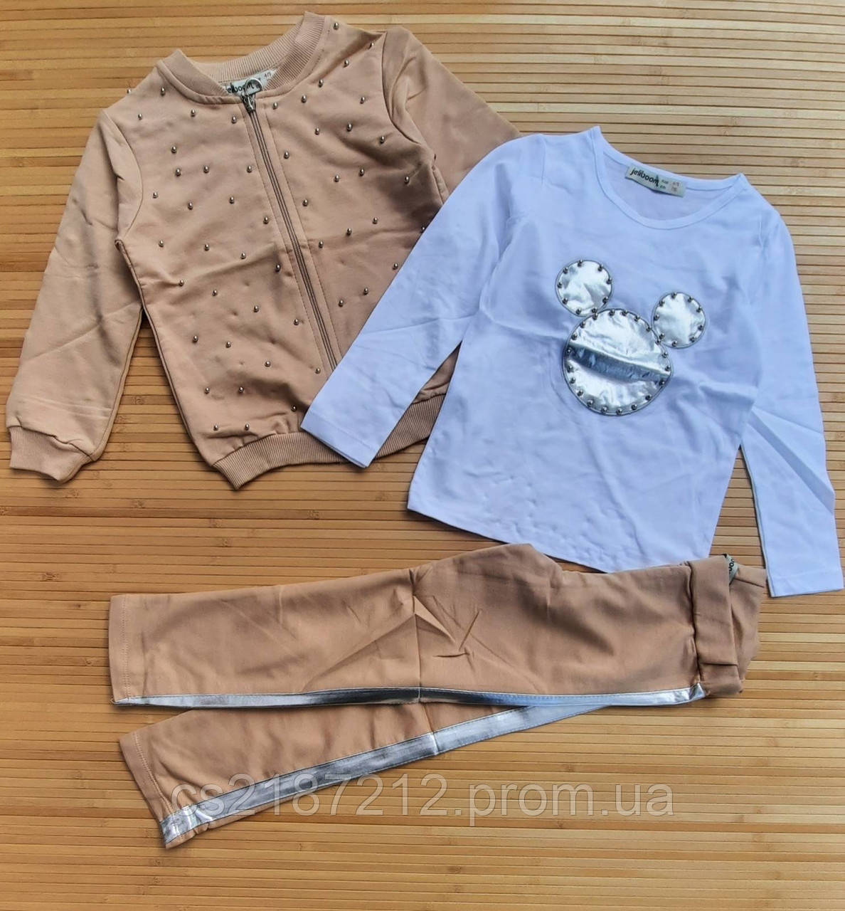 Дитячий костюм на дівчинку (р. від 3 до 6 років) купити оптом